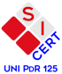 logo SI-Cert UNI PdR 125
